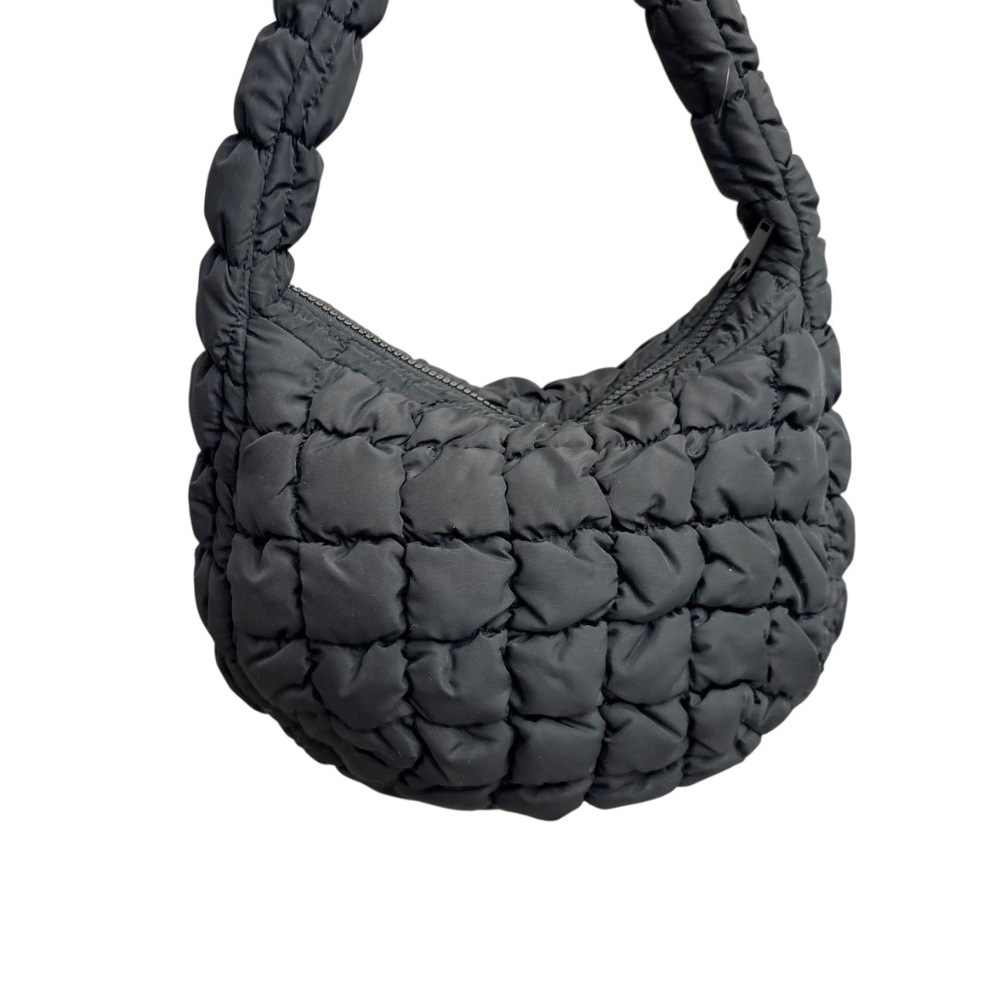 Cos small black quilted hobo bag - Picture 6 of 12